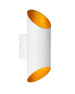 QUIRIJN Wandlamp Ø 10 cm 1xG9 Wit