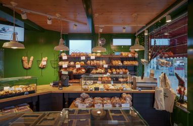 Alle LED hanglampen voor in bakkerijen Bakkerij met LED hanglampen