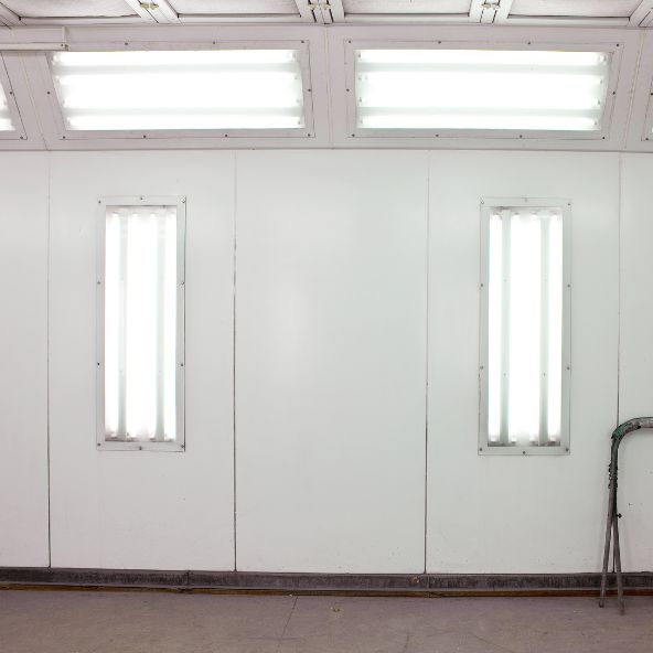 Spuitcabine LED verlichting LED TL armaturen plafond