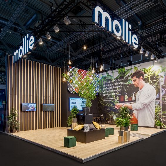 Bekijk onze LED beursverlichting voor Mollie Beursverlichting voor Mollie